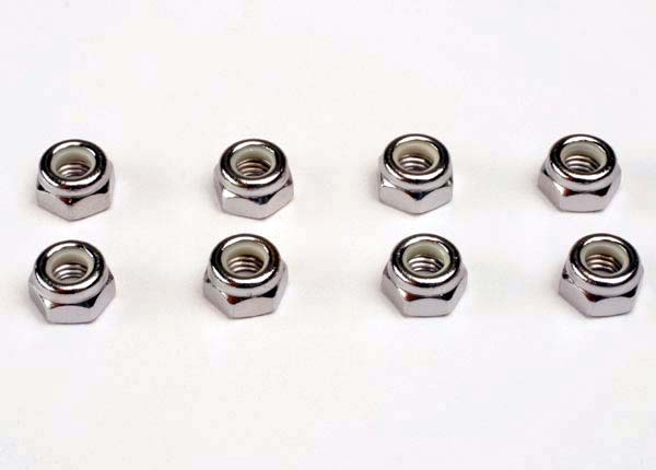 Traxxas 5mm Nylon Lock Nuts (8) TRA4147