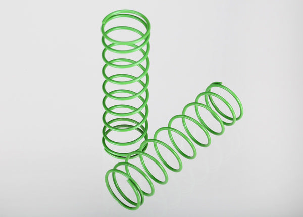 Traxxas Green Front Springs (2) TRA3758A