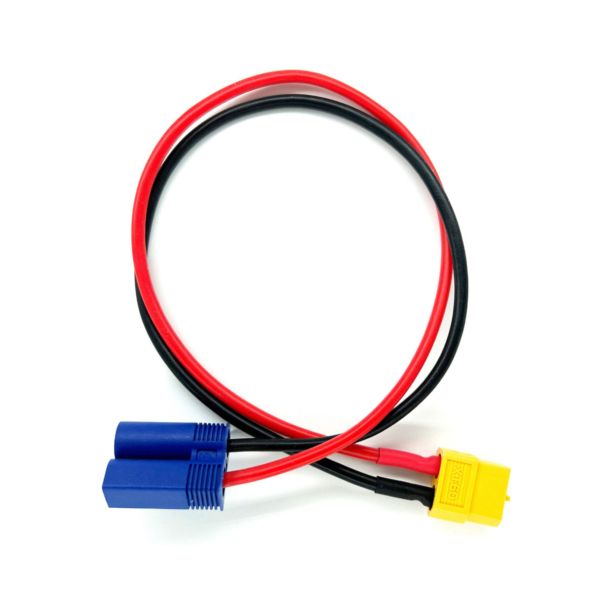 Racers Edge Charge Adapter: EC5 Device to F XT60- 300mm Wire RCE1682