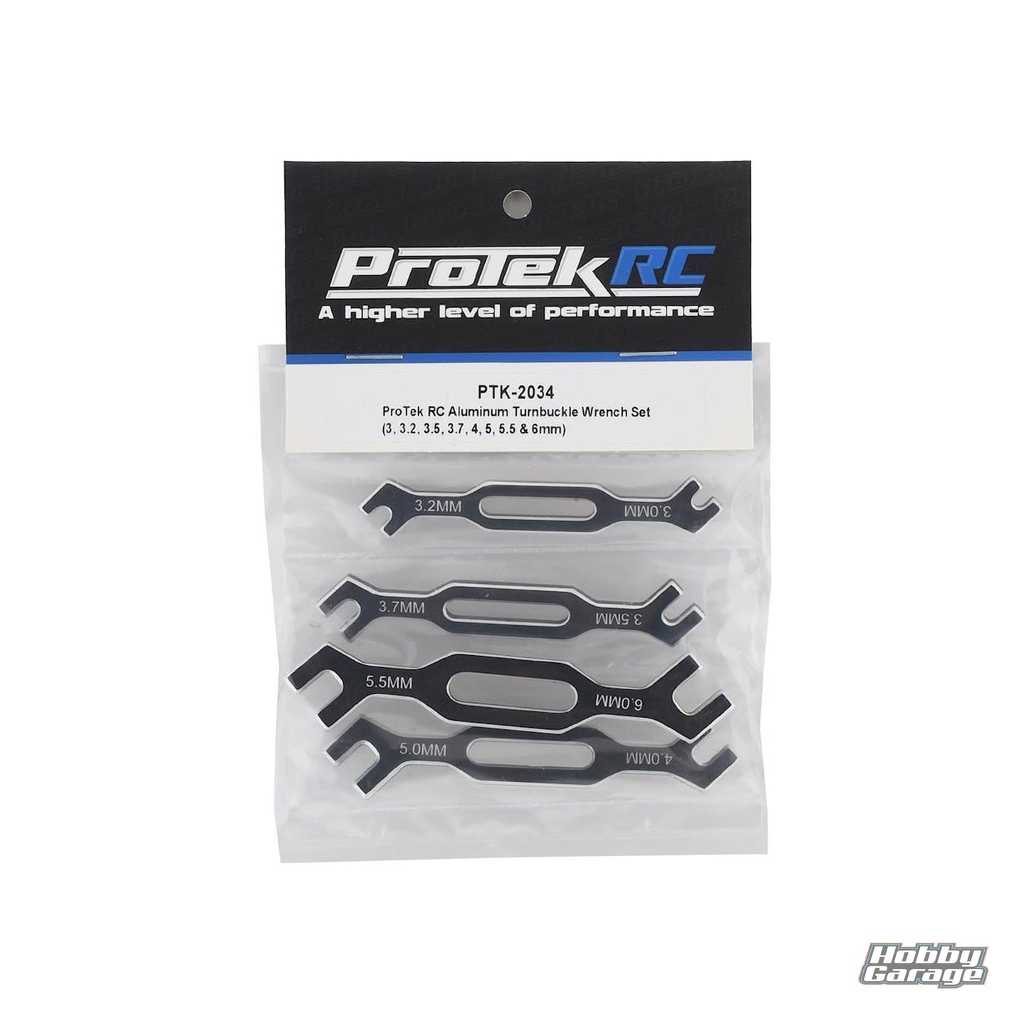 ProTek RC Aluminum Turnbuckle Wrench Set (3, 3.2, 3.5, 3.7, 4, 5, 5.5 & 6mm) PTK-2034