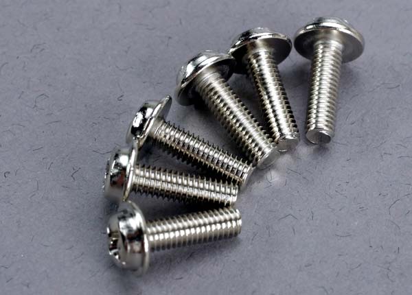 Traxxas Washer-head Machine Screws 3x10mm (6) TRA3193