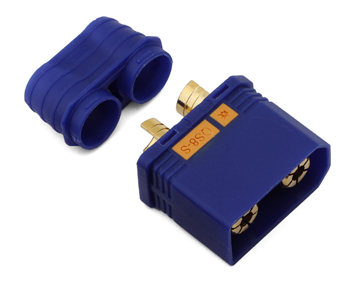 Samix QS8 Anti-spark Connector (Blue) (1 Male) SAMCQS8-001MBU