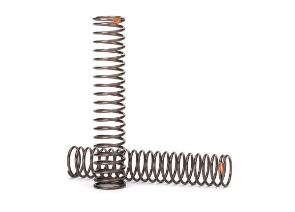 Traxxas Gts Long Springs (0.39-rate Orange Stripe) (2) TRA8154