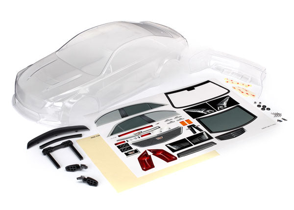 Traxxas 4-tec 2.0 Cadillac Cts-v Clear Body TRA8391