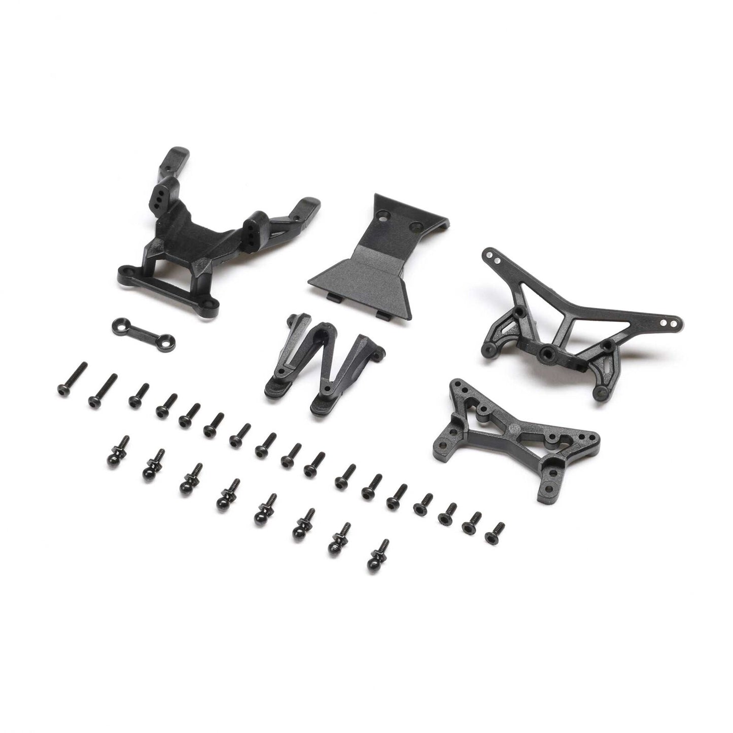 Losi Front & Rear Towers, Bumper: Micro-b LOS-1770