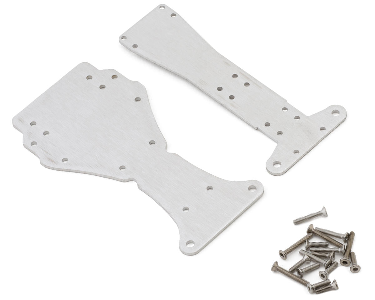 Hackfab Mini-b/mini-t 2.0 Aluminum Chassis Stiffening Plate System HFB02020