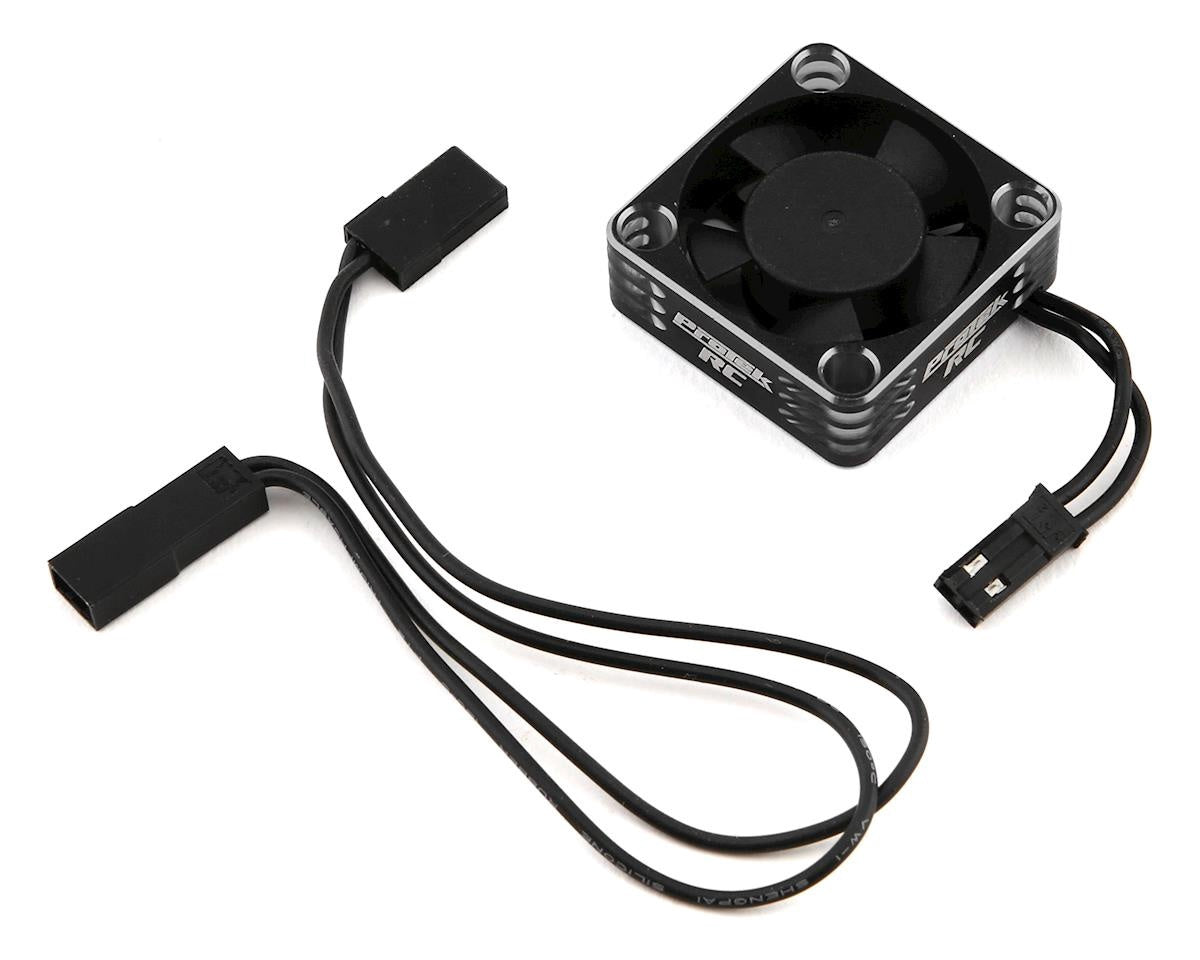 ProTek 30x30x10mm Aluminum High Speed Hv Cooling Fan (Silver/black) PTK-2111