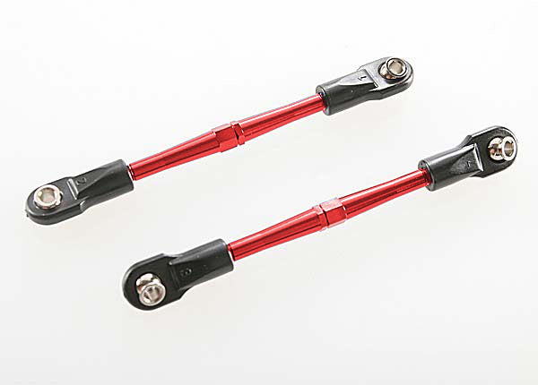 Traxxas 59mm Red Aluminum Toe Links (2) TRA3139X