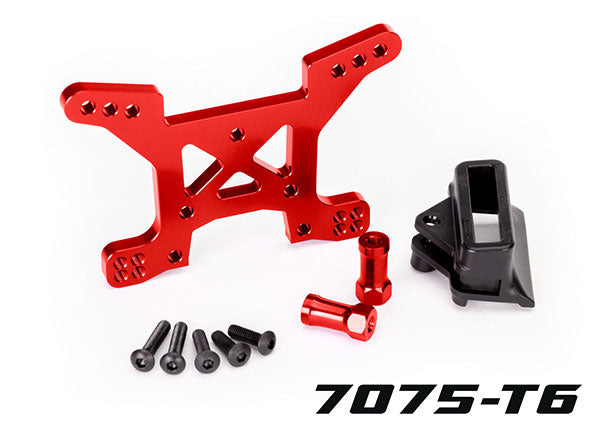 Traxxas Front Red Aluminum Shock Tower & Hardware TRA6739R