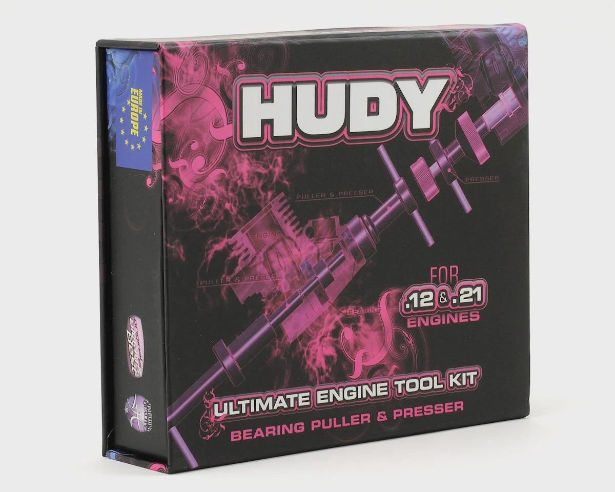 Hudy Ultimate Engine Tool Kit (.21 Engine W/14mm Bearing) HUD107051