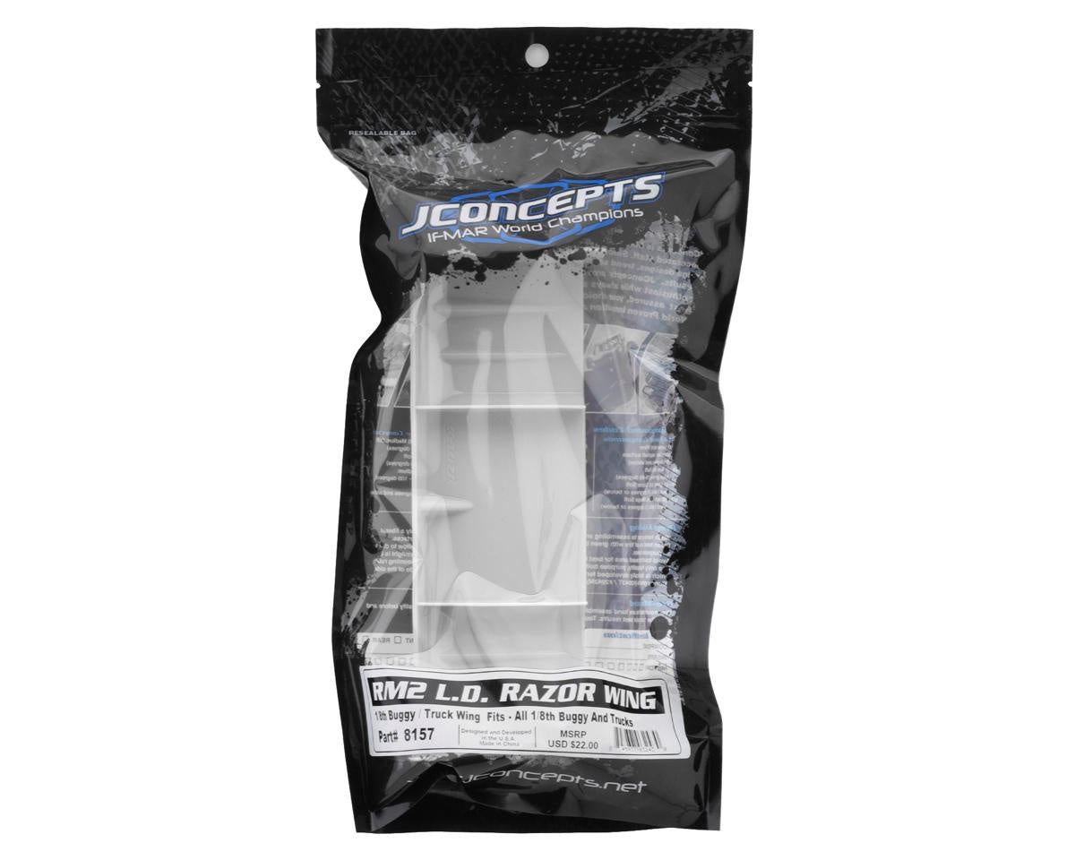 JConcepts RM2 1/8th Razor L.d. Buggy/truck Wing (White) JCO5125W