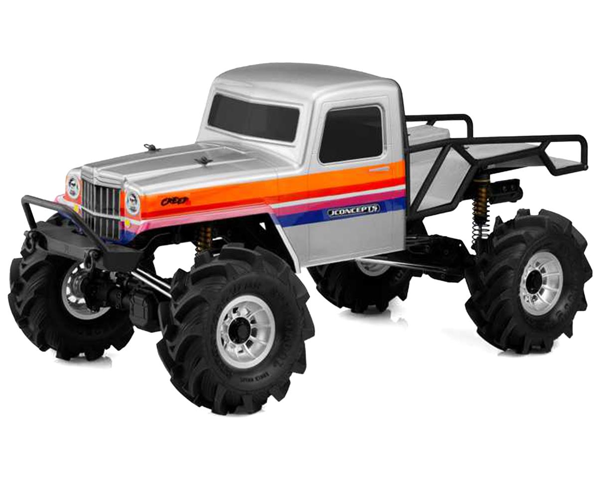 JConcepts Creeper Rock Crawler Body (12.3") (Cab Only) (Clear) JCO0441