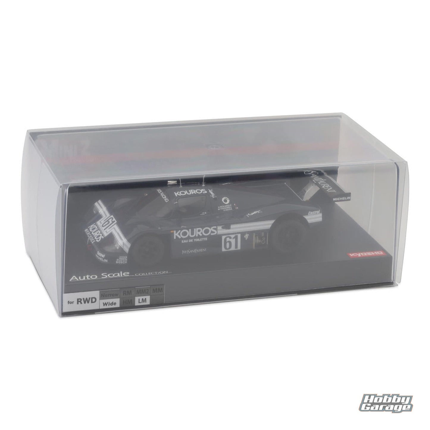 Kyosho MR-04 Mini-Z ASC Sauber Mercedes C9 1988 Pre-Painted Body (Dark Blue) KYOMZP345KR