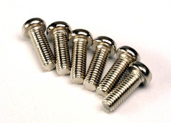 Traxxas Round-head Machine Screws 2.6x8mm (6) TRA2562