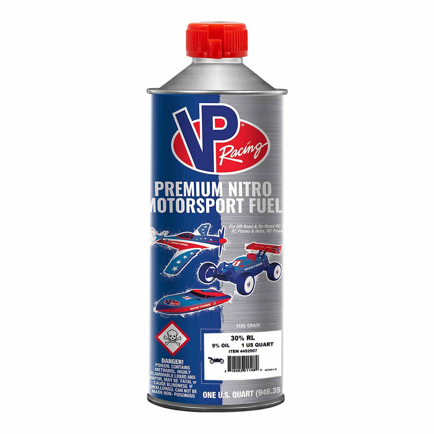 Vp Racing Powermaster Ryan Lutz Blend 30% Car Fuel (One Quart) POW4492907
