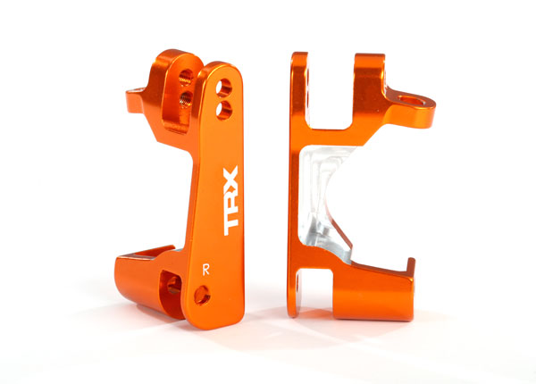 Traxxas Orange Aluminum Caster Blocks (L&R) TRA6832A