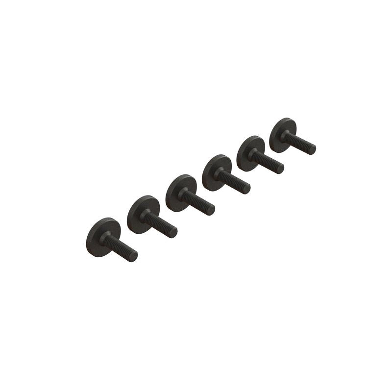 ARRMA Large Head Screw M3x10mm (6) ARA727310