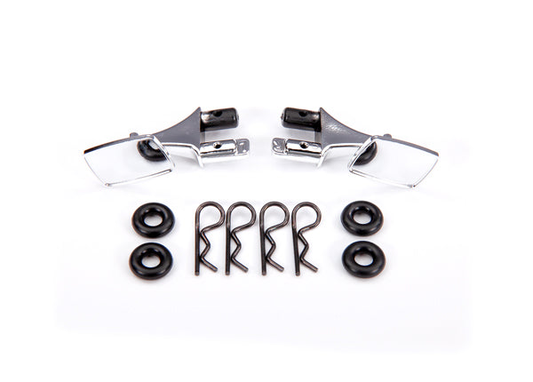 Traxxas TRX-4 1972 Chevrolet Blazer Chrome Side Mirrors TRA9118