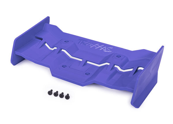Traxxas Xrt Blue High-downforce Wing w/ Hardware TRA7821X