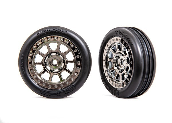 Traxxas Multi-spoke 2.2" Wheels w/ Alias Tires (2) TRA2471T