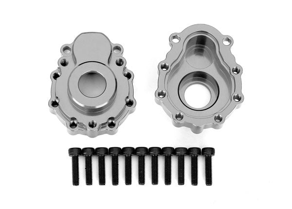 Traxxas Gray Aluminum Outer Portal Housings (2) TRA8251A