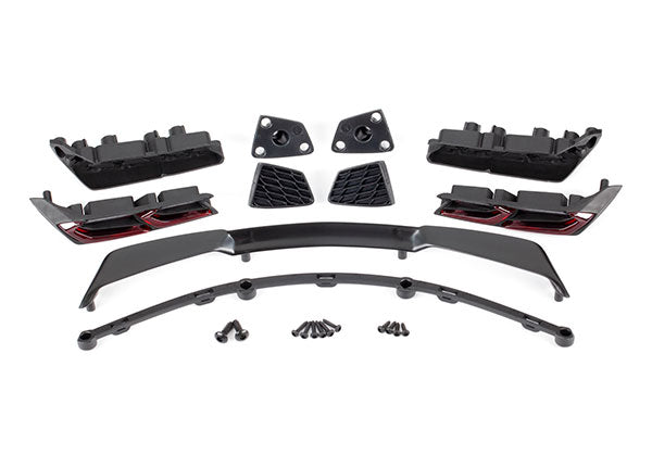 Traxxas 4-tec 3.0 Chevrolet Corvette Rear Body Accessories TRA9319