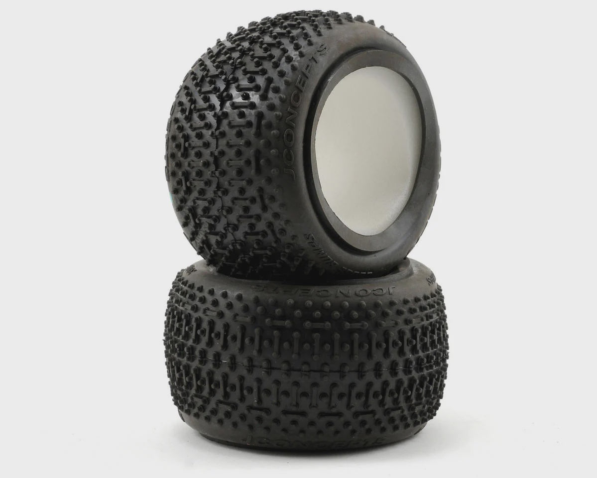 JConcepts Goose Bumps 2.2" Rear Buggy Tires (2) (Green) JCO3018-02