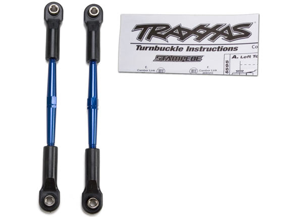 Traxxas 61mm Blue Aluminum Toe Links (2) TRA2336A