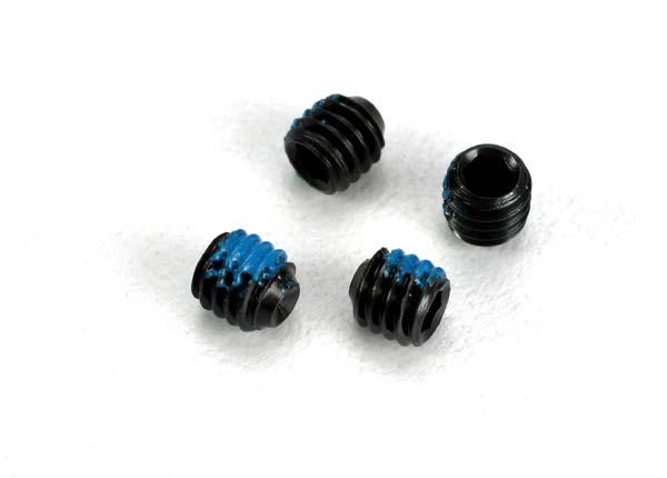 Traxxas 4mm Set Screws w/ Threadlock (6) TRA4897