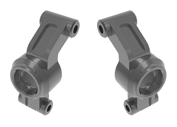 Traxxas Gray Aluminum Stub Axle Carriers (L&R) TRA10751-GRAY