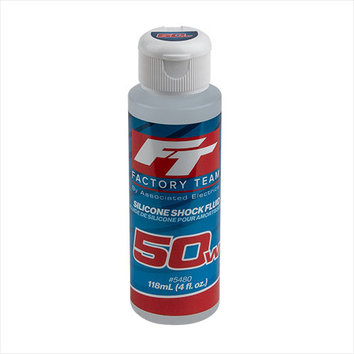 Team Associated Factory Team Silicone Shock Oil (4oz) (50wt) ASC5480