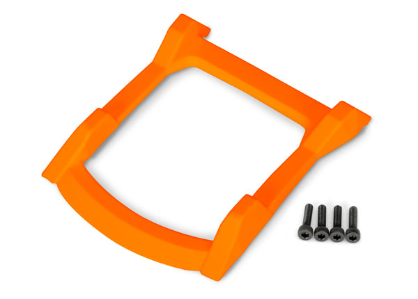 Traxxas Rustler 4x4 Orange Roof Skid Plate w/ Screws TRA6728T