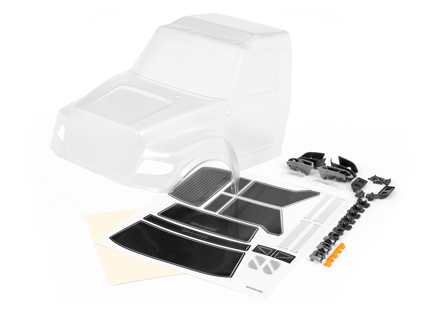 Traxxas TRX-4 Ultimate RC Hauler Clear Body TRA8823