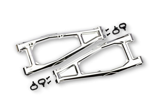 Traxxas Chrome Upper Front HD Suspension Arms (L&R) TRA10929-CHRM