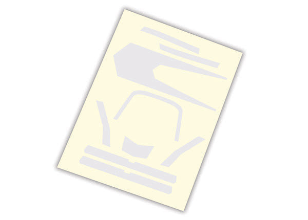 Traxxas White High-visibility Aton Decals TRA7984