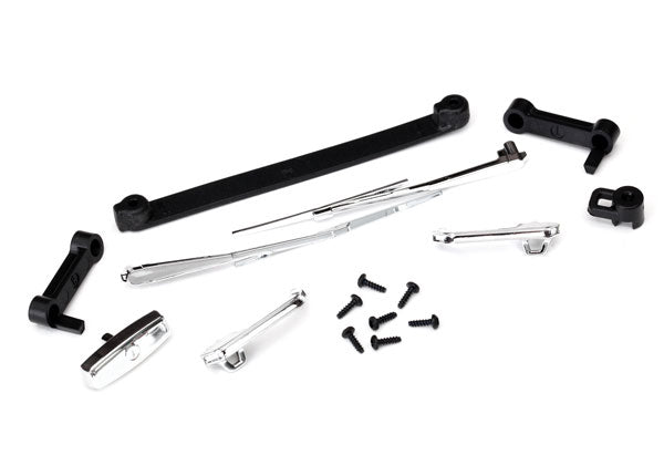 Traxxas Chrome Door Handles & Wipers w/ Hardware TRA8132