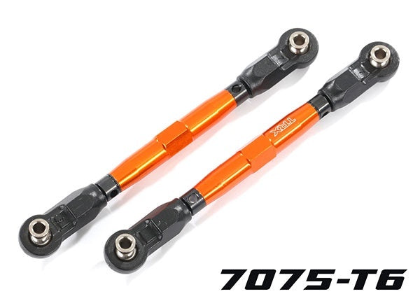 Traxxas Tubes 88mm Orange Aluminum Toe Links (2) TRA8948A