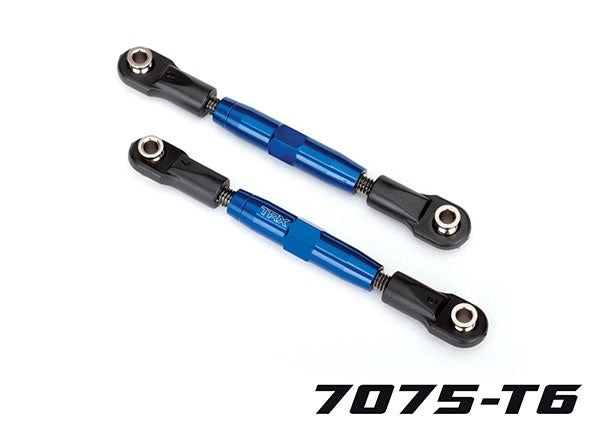 Traxxas Tubes Blue Aluminum 83mm Front Camber Links (2) TRA3643X