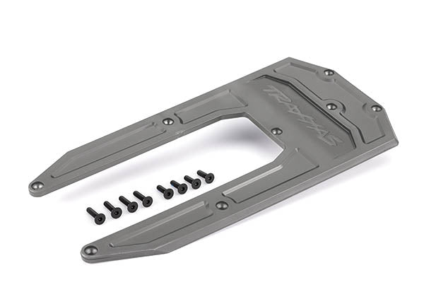 Traxxas Sledge Gray Chassis Skid Plate TRA9623P