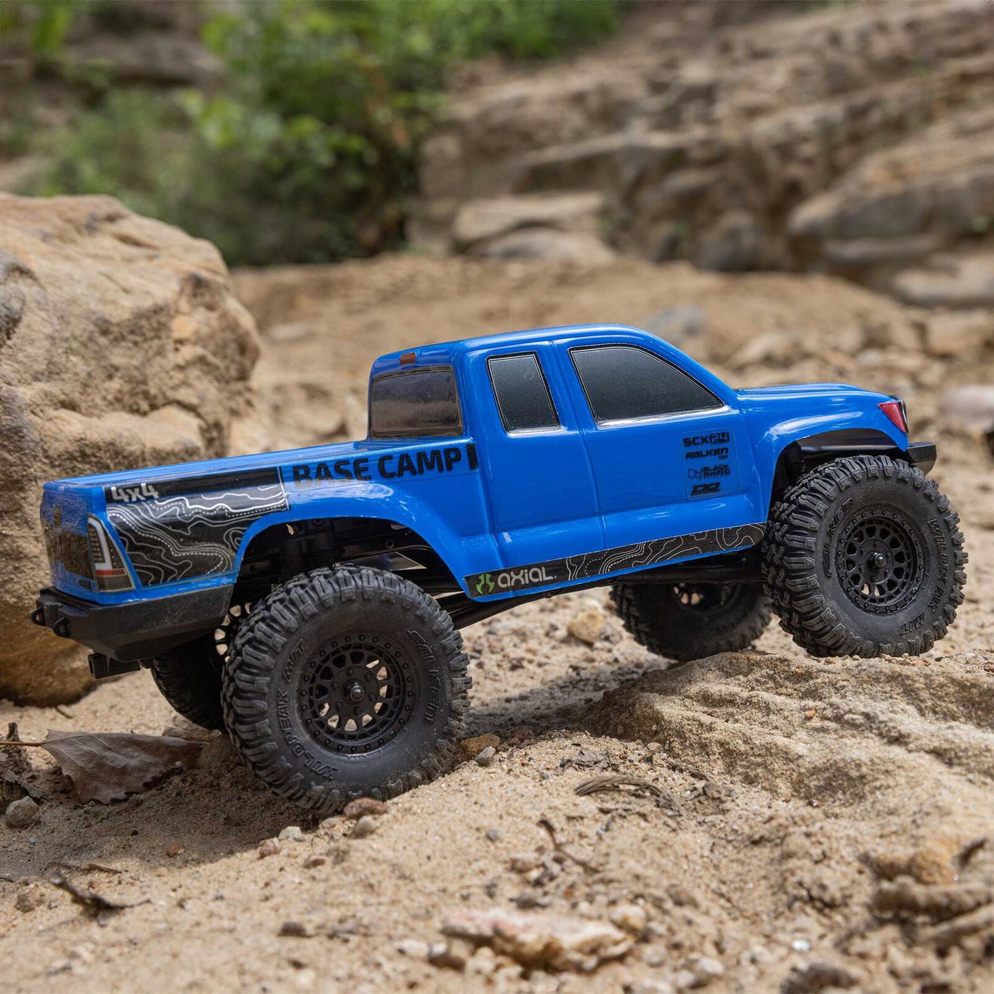 Axial 1/24 SCX24 Base Camp 4x4 RTR Rock Crawler (Battery & Charger Included), AXI-1219T2