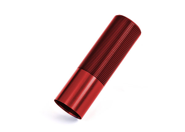 Traxxas Red Aluminum Medium Gtx Shock Body TRA7866R