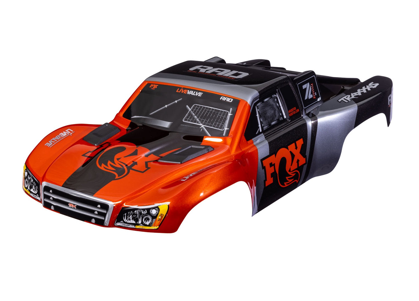 Traxxas Slash Fox Clipless Body TRA6849-FOX