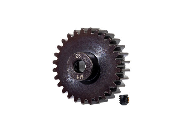 Traxxas 28-tooth Machined Pinion Gear (1.0 Mod) 5mm Bore TRA6467