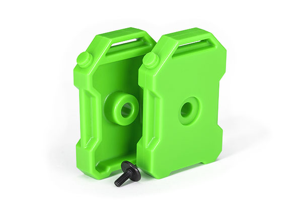 Traxxas Green Replica Fuel Canisters (2) TRA8022-GRN