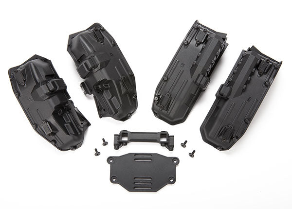 Traxxas Narrow Inner Fenders w/ Rock Light Covers (F&R) TRA8080