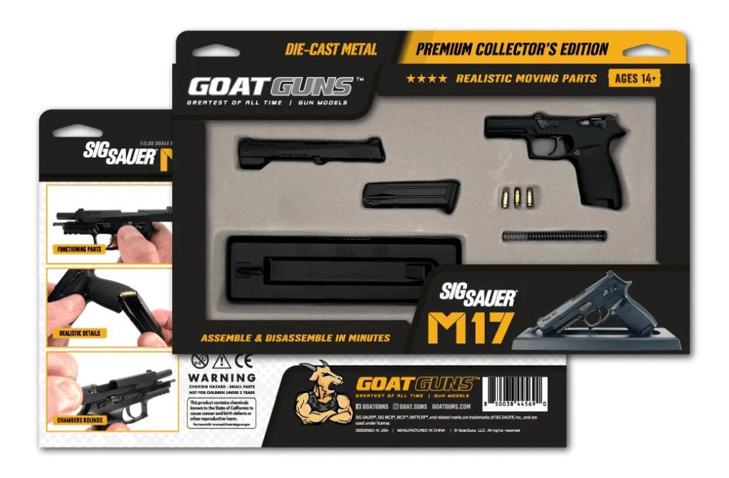 Goat Guns GOAM17-BLACK Sig Sauer M17 Model Pistol in Black GOAM17-BLACK