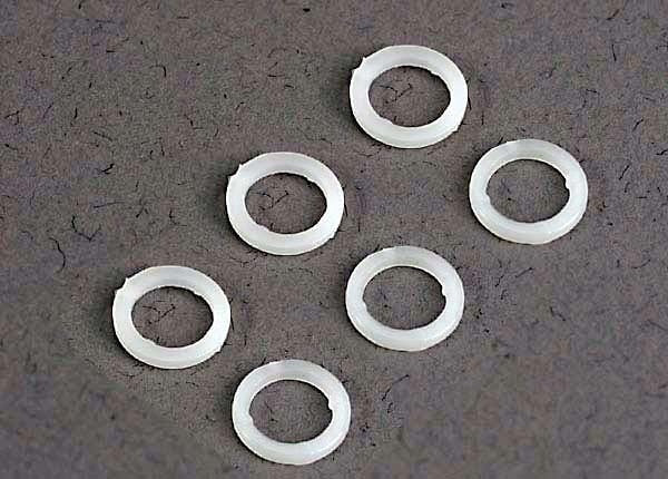 Traxxas Washers White Plastic 5X8X1mm TRA3685