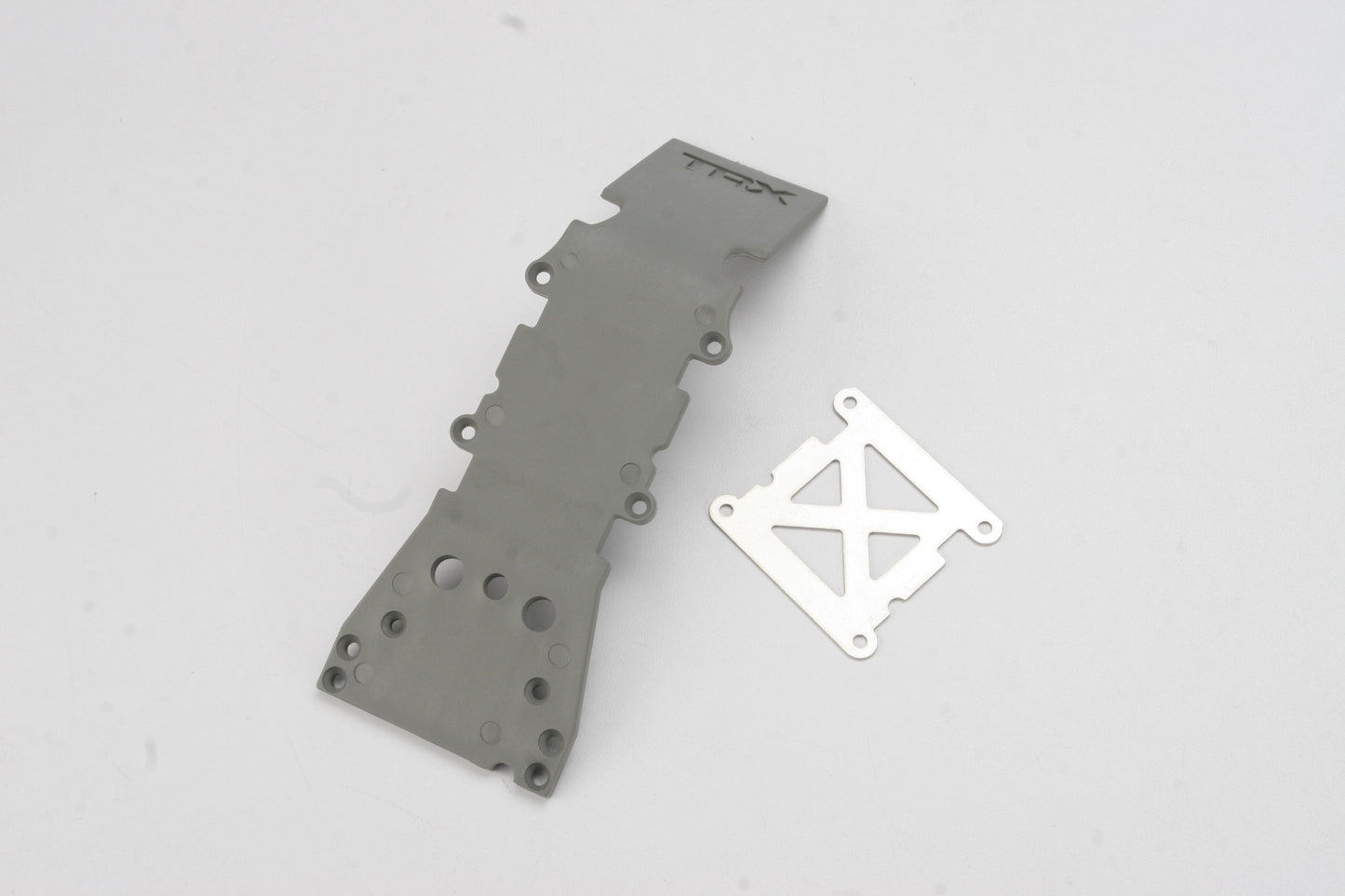 Traxxas Gray Front Skid Plate w/ Reinforcement TRA4937A
