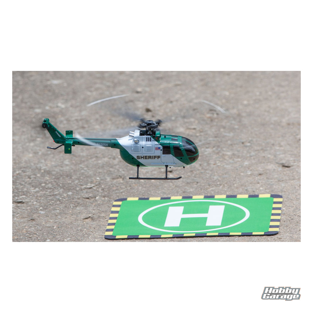 Rage R/C Hero-Copter, 4-Blade RTF Helicopter; Sheriff RGR6052