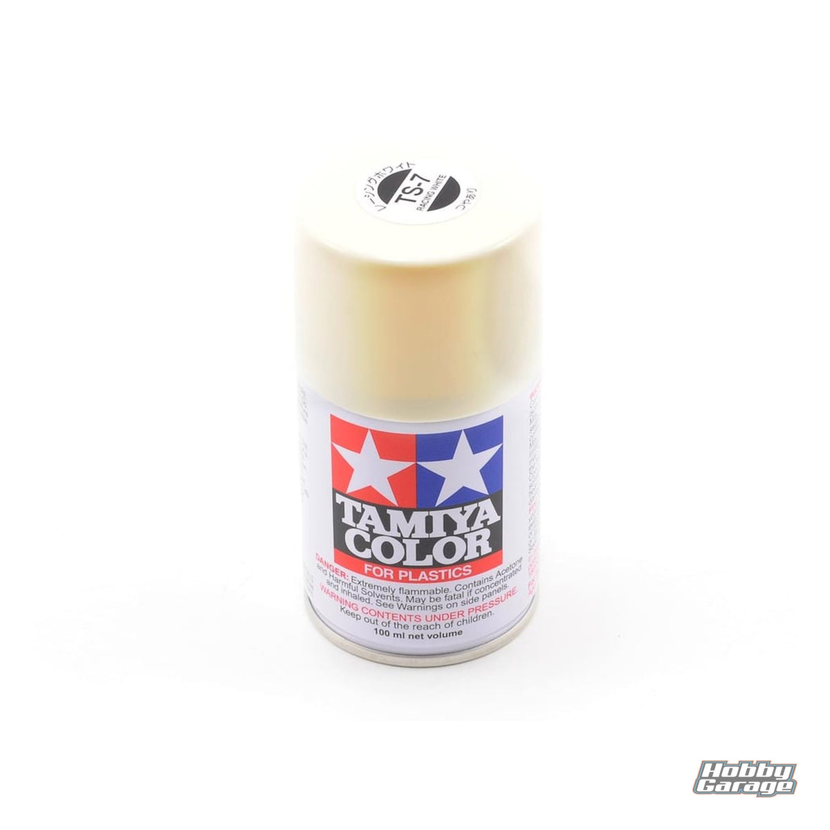 Tamiya Spray Lacquer TS-7 Racing White - 100ml Spray Can TAM85007